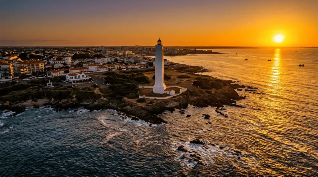 Vue depuis le phare de lArmandèche panorama 360 degrés île de Ré horizon (1)
