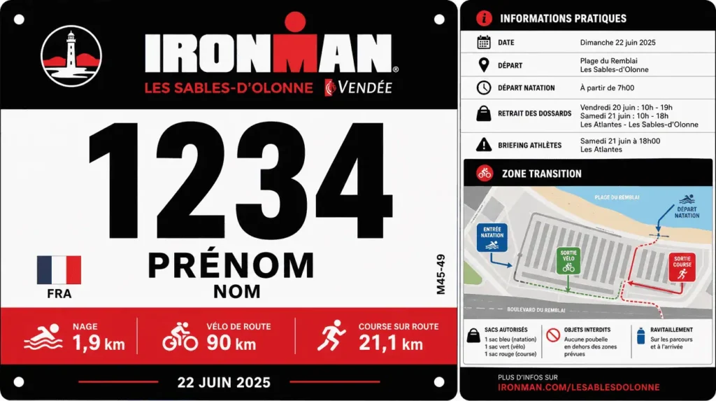 inscription Ironman Les Sables-dOlonne informations pratiques
