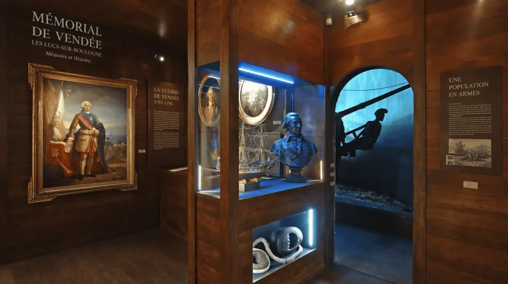 mémorial de Vendée Lucs-sur-Boulogne musée guerre de Vendée exposition